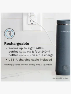 Spisetid|BabyBrezza Baby Brezza Superfast Portable Flaskevarmer, Black