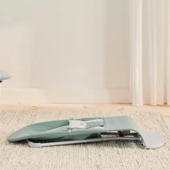 BABYBJORN Skråstole & Babygynger-BabyBjörn Balance Soft Skråstol Woven Jersey, Grøn/Grå