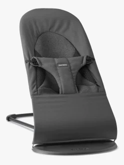 Skråstole & Babygynger|BABYBJORN BabyBjörn Balance Soft Skråstol Woven/Jersey, Mørkegrå Grå