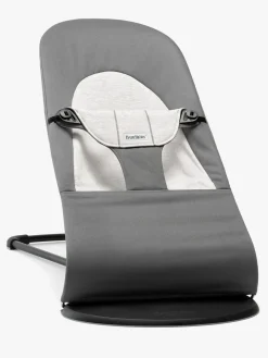 Skråstole & Babygynger|BABYBJORN BabyBjörn Balance Soft Skråstol Woven Jersey, Mørkegrå/Grå Grå