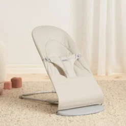 BABYBJORN Skråstole & Babygynger-BabyBjörn Balance Soft Skråstol Woven/Jersey, Lys