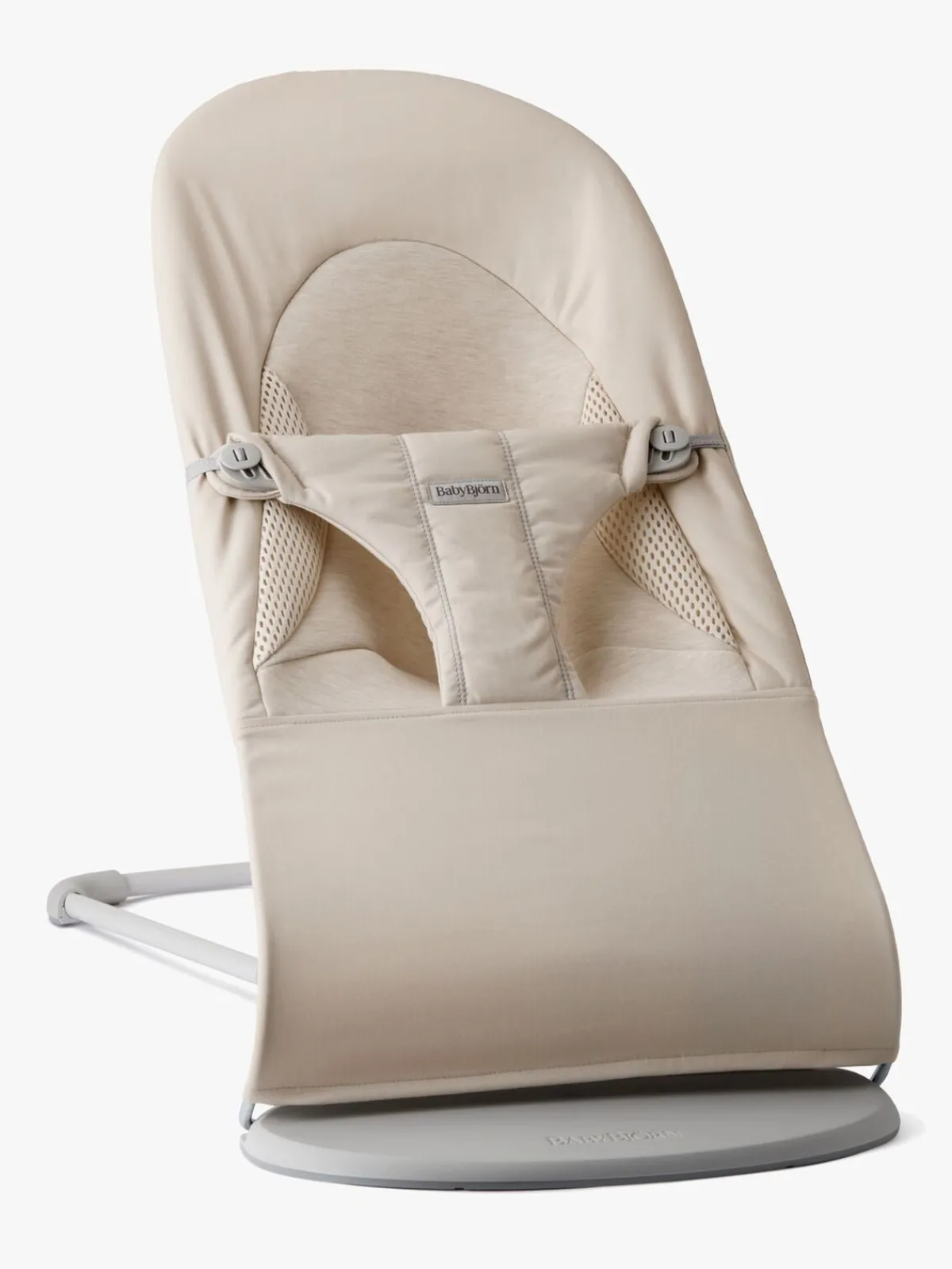 BABYBJORN Skråstole & Babygynger-BabyBjörn Balance Soft Skråstol Woven/Jersey, Lys