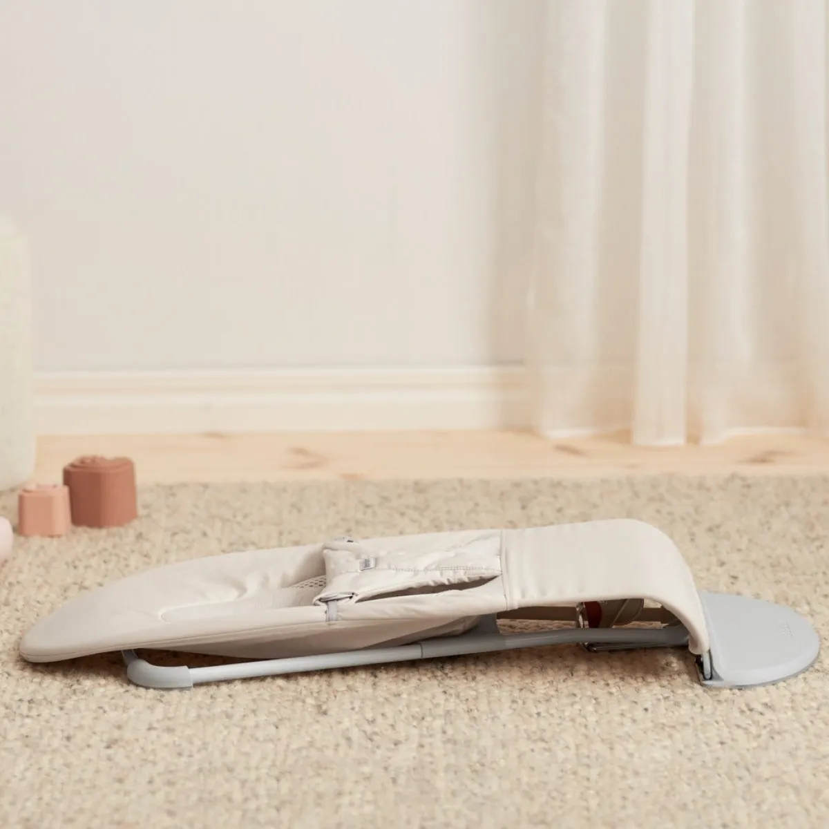 BABYBJORN Skråstole & Babygynger-BabyBjörn Balance Soft Skråstol Woven/Jersey, Lys