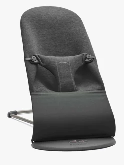 Skråstole & Babygynger|BABYBJORN BabyBjörn Bliss Skråstol 3D Jersey, Sort/grå Sort/Grå