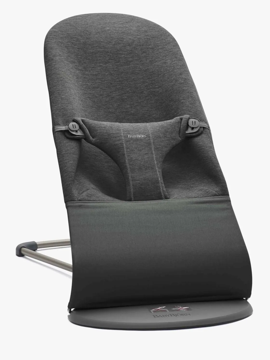 Skråstole & Babygynger|BABYBJORN BabyBjörn Bliss Skråstol 3D Jersey, Sort/grå Sort/Grå