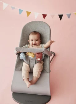BABYBJORN Skråstole & Babygynger-BabyBjörn Bliss Skråstol 3D Jersey, Lysegrå