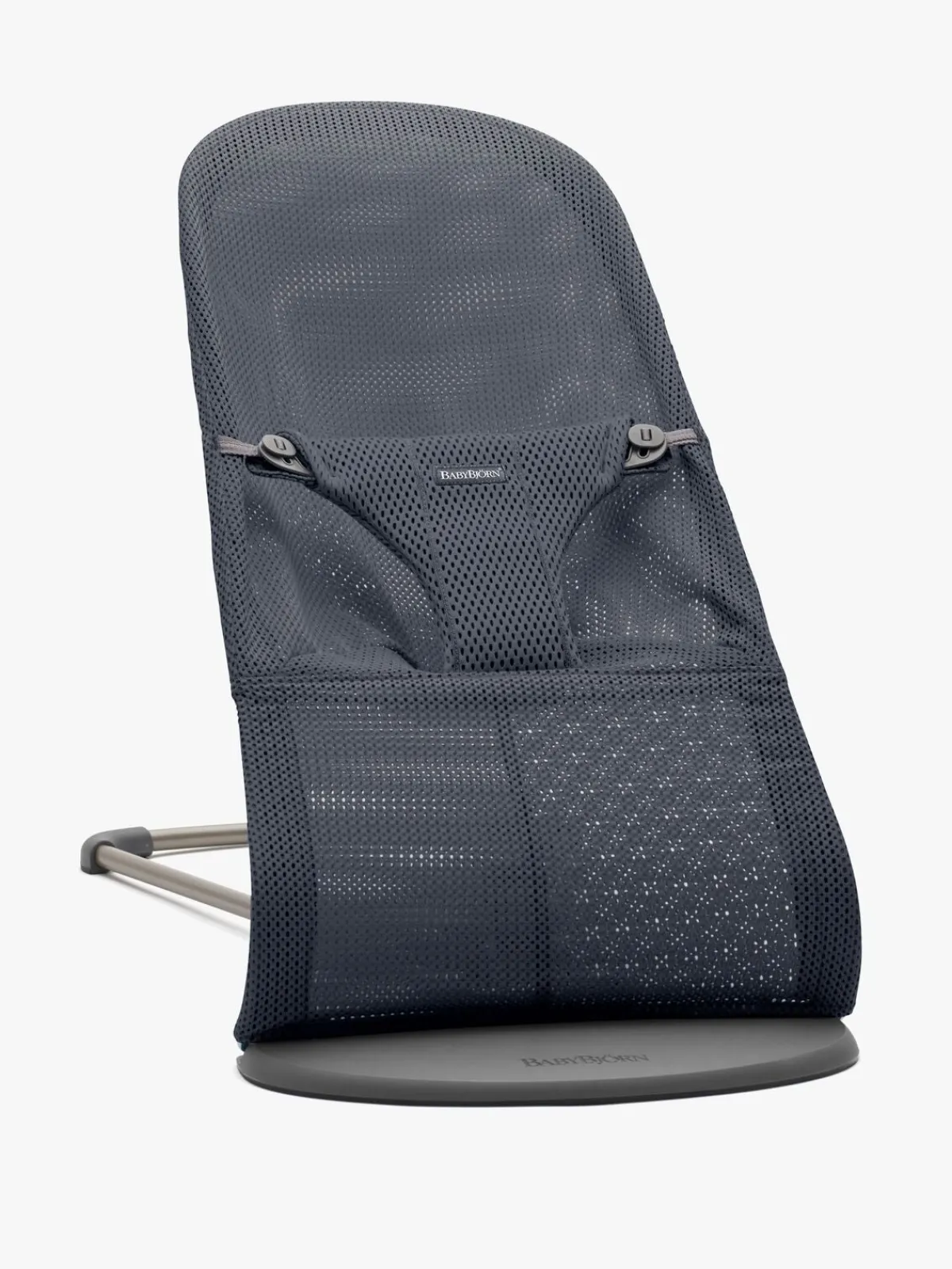 Skråstole & Babygynger|BABYBJORN BabyBjörn Bliss Skråstol i Mesh, Anthracite Grå