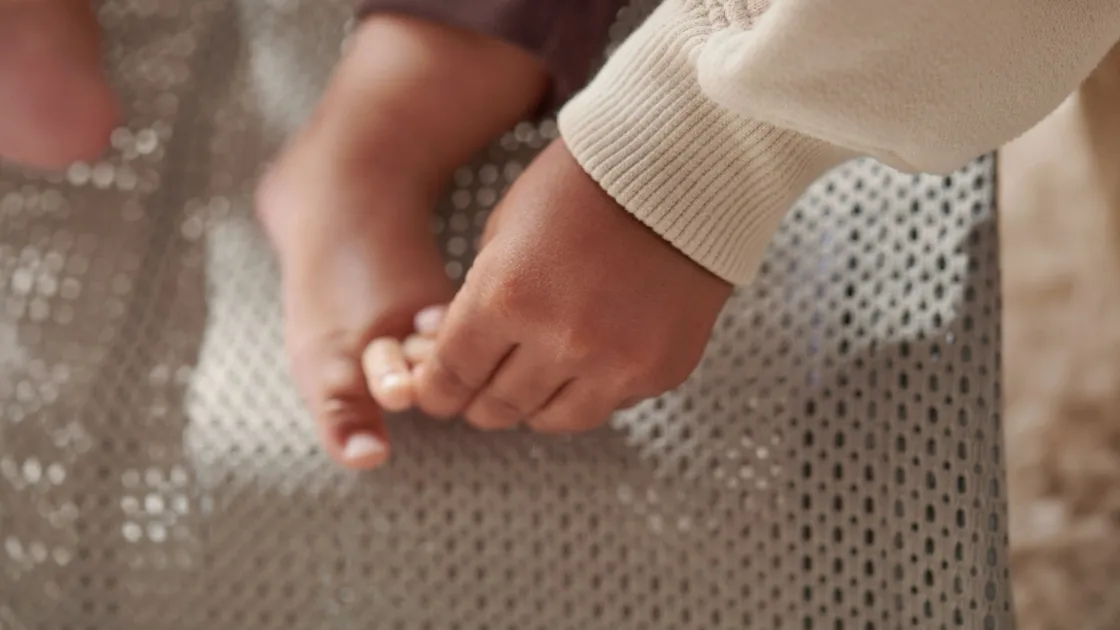 Skråstole & Babygynger|BABYBJORN BabyBjörn Bliss Skråstol Mesh, Grey Beige