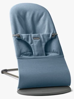 Skråstole & Babygynger|BABYBJORN BabyBjörn Bliss Skråstol Woven Mélange, Blå Blå