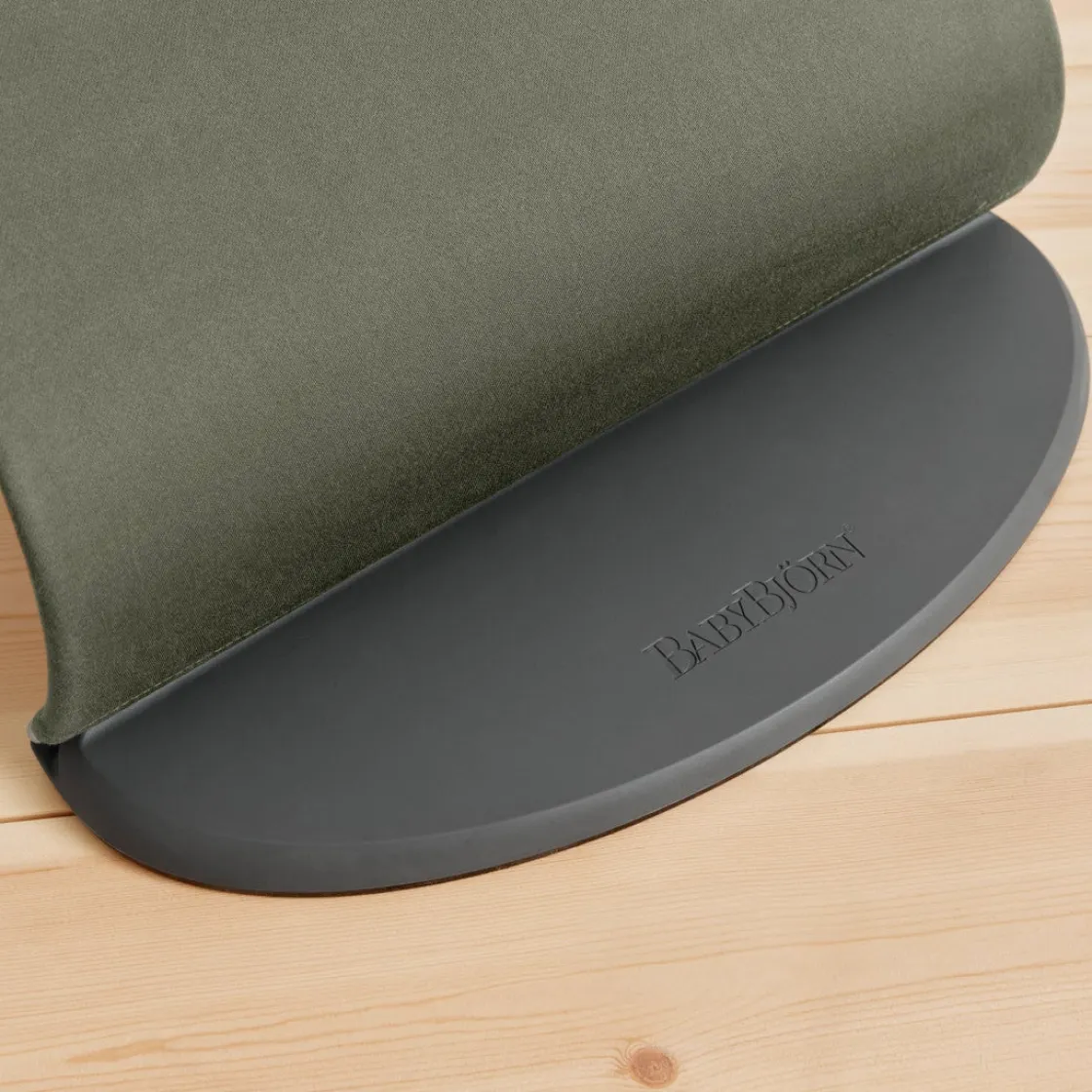 Skråstole & Babygynger|BABYBJORN BabyBjörn Bliss Skråstol Woven Classic Quilt, Mørkegrøn Grøn