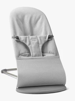 Skråstole & Babygynger|BABYBJORN BabyBjörn Bliss Skråstol Woven, Light Grey Melange Grå