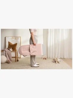 Skråstole & Babygynger|BABYBJORN BabyBjörn Bliss Skråstol Woven, Light Pink Melange Lyserød