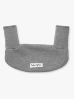 Bæreseler, Strækvikler & Bærestole|Spisetid|BABYBJORN BabyBjörn Hagesmæk til Harmony Bæresele Jersey, Lysegrå Grå