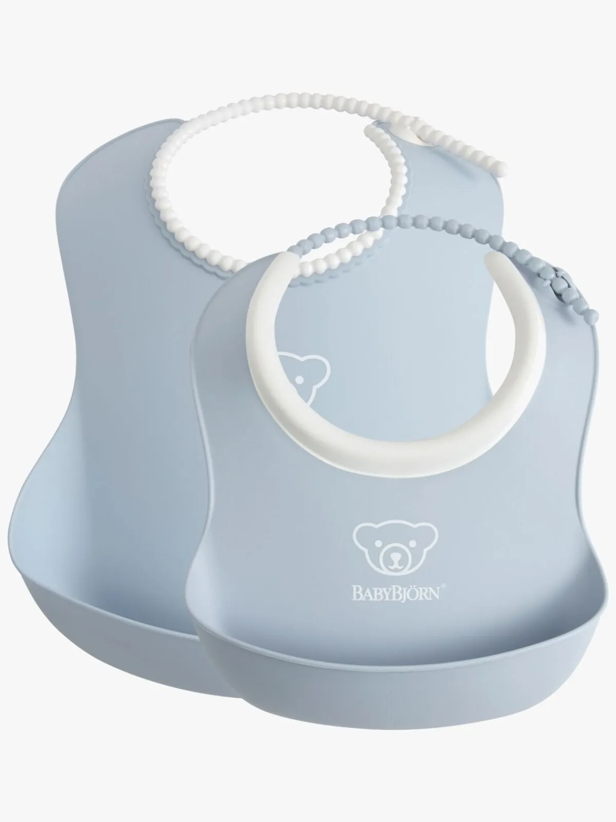 BABYBJORN Spisetid-BabyBjörn Hagesmækssæt, Powder Blue