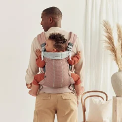 Bæreseler, Strækvikler & Bærestole|BABYBJORN BabyBjörn Harmony Bæresele 3D Mesh, Lyserød Lyserød