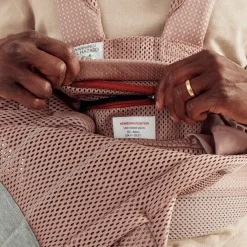 Bæreseler, Strækvikler & Bærestole|BABYBJORN BabyBjörn Harmony Bæresele 3D Mesh, Lyserød Lyserød