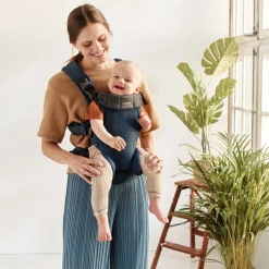 Bæreseler, Strækvikler & Bærestole|BABYBJORN BabyBjörn Harmony Bæresele 3D Mesh, Navy Blue Blå