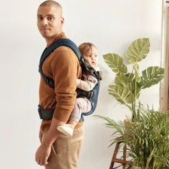 Bæreseler, Strækvikler & Bærestole|BABYBJORN BabyBjörn Harmony Bæresele 3D Mesh, Navy Blue Blå