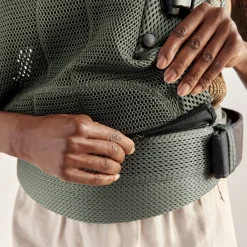 Bæreseler, Strækvikler & Bærestole|BABYBJORN BabyBjörn Harmony Bæresele 3D Mesh, Mørkegrøn Grøn