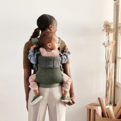 Bæreseler, Strækvikler & Bærestole|BABYBJORN BabyBjörn Harmony Bæresele 3D Mesh, Mørkegrøn Grøn