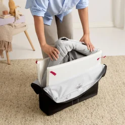 Børn BABYBJORN Børnesenge & Tilbehør-BabyBjörn Light Weekendseng, Silver