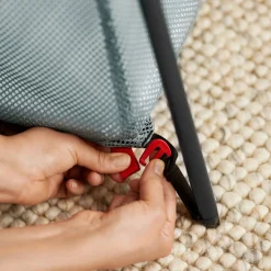 Børnesenge & Tilbehør|BABYBJORN BabyBjörn Light Weekendseng, Mørkegrøn Grøn