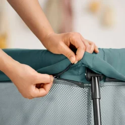 Børnesenge & Tilbehør|BABYBJORN BabyBjörn Light Weekendseng, Mørkegrøn Grøn