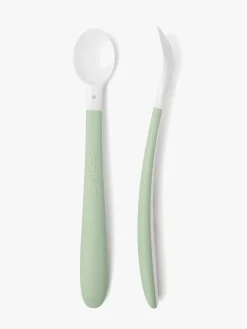 BABYBJORN Spisetid-BabyBjörn Madeske 2-pak, Lys Grøn