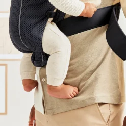 Bæreseler, Strækvikler & Bærestole|BABYBJORN BabyBjörn Mini Bæresele 3D Mesh, Anthracite Grå