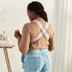 Bæreseler, Strækvikler & Bærestole|BABYBJORN BabyBjörn Mini Bæresele 3D Mesh, Dusty Pink Lyserød
