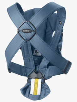 Bæreseler, Strækvikler & Bærestole|BABYBJORN Babybjörn Mini Bæresele Woven, Blå Blå