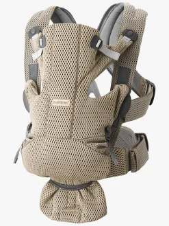 Bæreseler, Strækvikler & Bærestole|BABYBJORN BabyBjörn Move Bæresele 3D Mesh, Grey Beige Grå