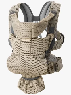 Bæreseler, Strækvikler & Bærestole|BABYBJORN BabyBjörn Move Bæresele 3D Mesh, Grey Beige Grå