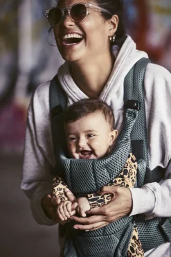 Bæreseler, Strækvikler & Bærestole|BABYBJORN BabyBjörn Move Bæresele 3D Mesh, Sage Green Grøn