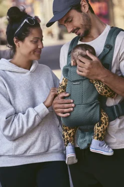 Bæreseler, Strækvikler & Bærestole|BABYBJORN BabyBjörn Move Bæresele 3D Mesh, Sage Green Grøn