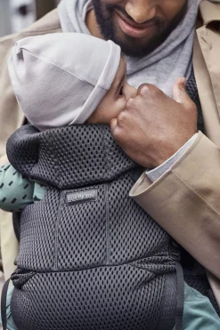 Bæreseler, Strækvikler & Bærestole|BABYBJORN BabyBjörn Move Bæresele 3D Mesh, Anthracite Grå