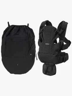 BABYBJORN Bæreseler, Strækvikler & Bærestole-BabyBjörn Move Bæresele 3D Mesh inkl. Regnslag, Sort