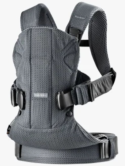 Bæreseler, Strækvikler & Bærestole|BABYBJORN BabyBjörn One Air Bæresele Mesh, Antracitgrå Grå