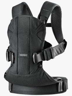 Bæreseler, Strækvikler & Bærestole|BABYBJORN BabyBjörn One Air Bæresele Mesh, Sort