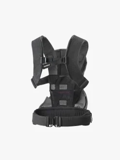 Bæreseler, Strækvikler & Bærestole|BABYBJORN BabyBjörn One Bæresele Cotton Mix, Denim/Mørkegrå