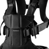 Bæreseler, Strækvikler & Bærestole|BABYBJORN BabyBjörn One Bæresele Woven, Sort