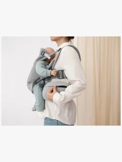 BABYBJORN Bæreseler, Strækvikler & Bærestole-BabyBjörn Opbevaringslomme Bæresele Woven, Light Grey Melange