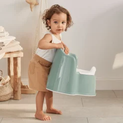 Badeværelset|BABYBJORN BabyBjörn Pottestol, Deep Green/White Grøn