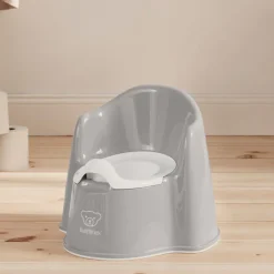Badeværelset|BABYBJORN BabyBjörn Pottestol, Grey/White Grå