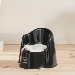 Badeværelset|BABYBJORN BabyBjörn Pottestol, Sort/Hvid