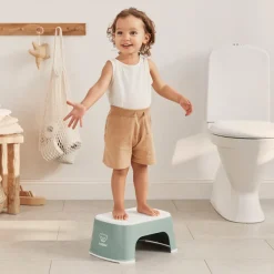 Badeværelset|BABYBJORN BabyBjörn Skammel, Deep Green/White Grøn