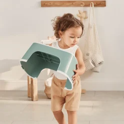 Badeværelset|BABYBJORN BabyBjörn Skammel, Deep Green/White Grøn