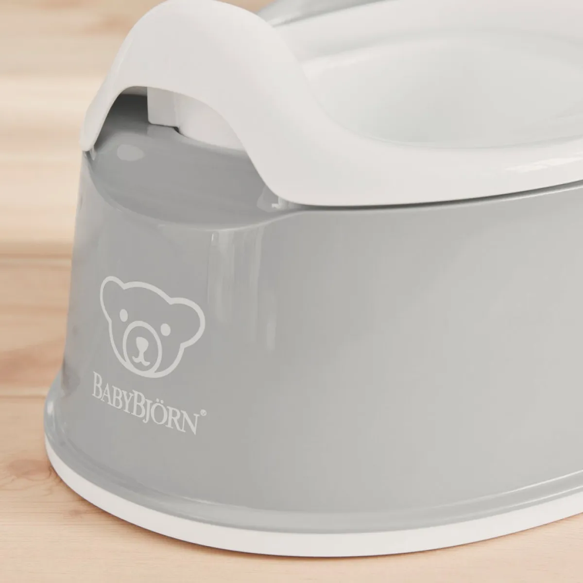 Badeværelset|BABYBJORN BabyBjörn Smart Potte, Grey/White Grå