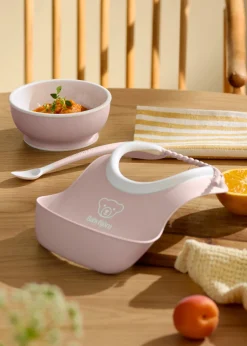 Spisetid|BABYBJORN BabyBjörn Spisesæt 3 Dele, Lys Rosa Lyserød