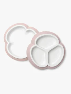 BABYBJORN Spisetid-BabyBjörn Tallerkensæt 2-pak, Lyserød